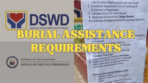pcso burial assistance requirements 2024